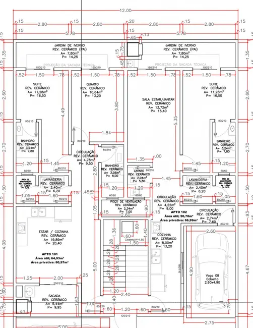 Foto 3 de Apartamento com 2 quartos à venda, 71m2 em Santa Regina, Camboriu - SC