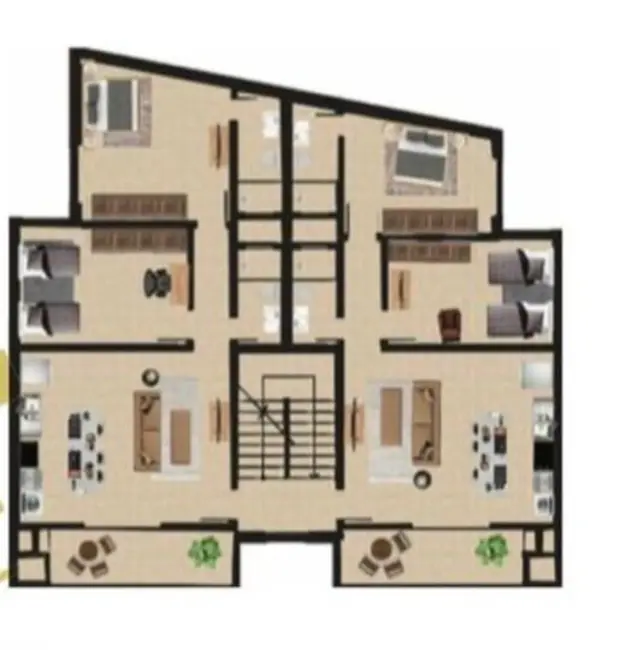 Foto 2 de Apartamento com 2 quartos à venda, 68m2 em Santa Regina, Camboriu - SC