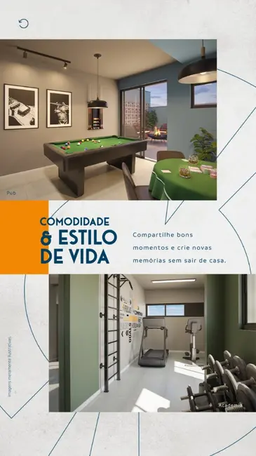 Foto 3 de Apartamento com 2 quartos à venda, 58m2 em Lídia Duarte, Camboriu - SC