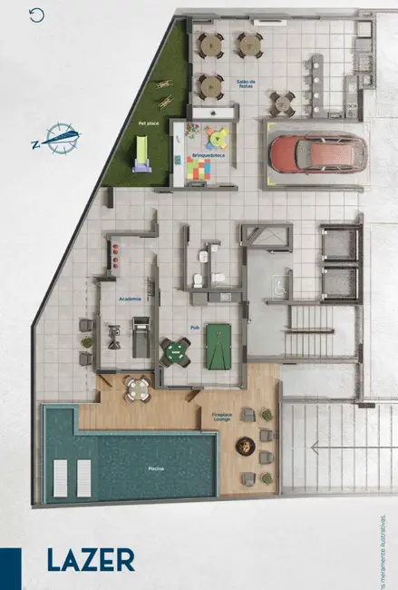 Foto 7 de Apartamento com 2 quartos à venda, 58m2 em Lídia Duarte, Camboriu - SC