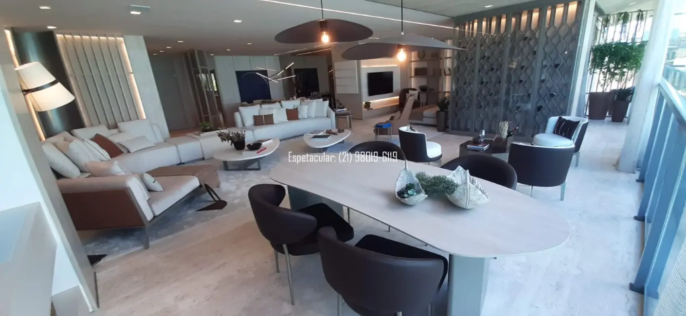 Apartamento com 4 quartos à venda, 386m2 em Barra da Tijuca, Rio De Janeiro - RJ - imagem 8 Foto 8 de Apartamento com 4 quartos à venda, 386m2 em Barra da Tijuca, Rio De Janeiro - RJ