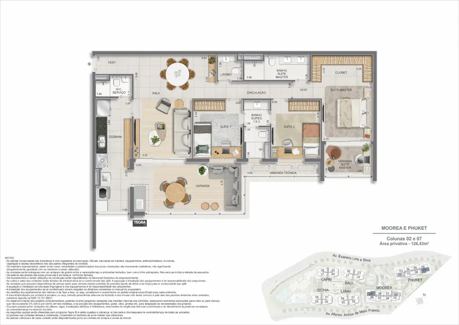 Foto 2 de Apartamento com 3 quartos à venda, 125m2 em Barra da Tijuca, Rio De Janeiro - RJ