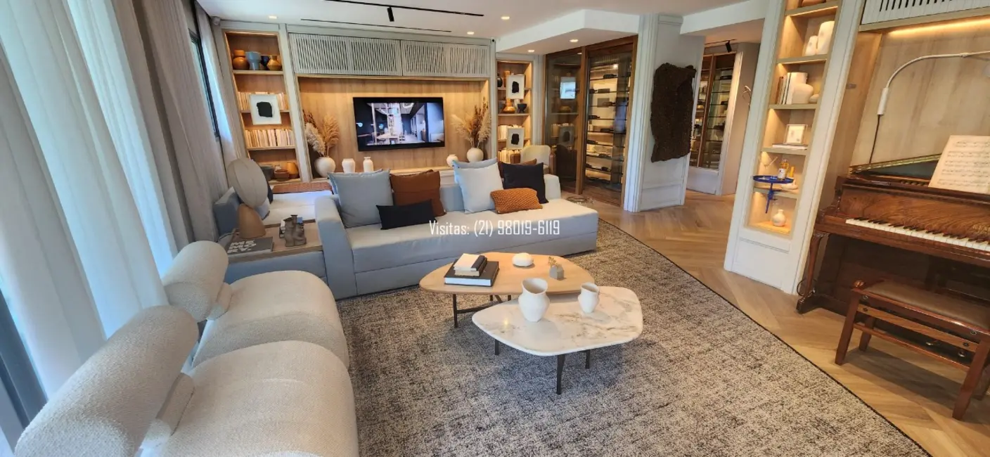 Apartamento com 4 quartos à venda, 185m2 em Barra da Tijuca, Rio De Janeiro - RJ - imagem 6 Foto 6 de Apartamento com 4 quartos à venda, 185m2 em Barra da Tijuca, Rio De Janeiro - RJ