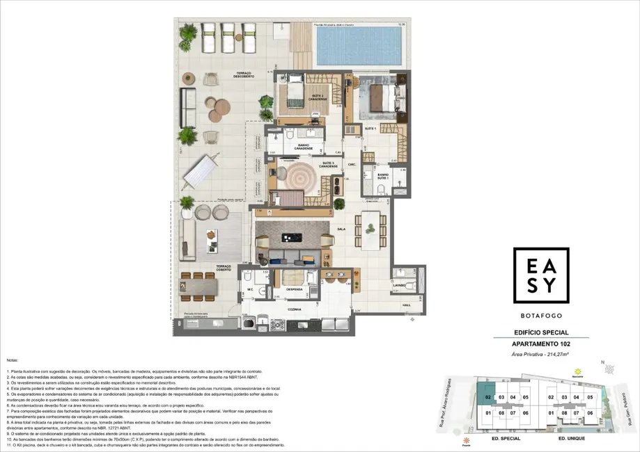 Foto 1 de Apartamento com 3 quartos à venda, 214m2 em Botafogo, Rio De Janeiro - RJ