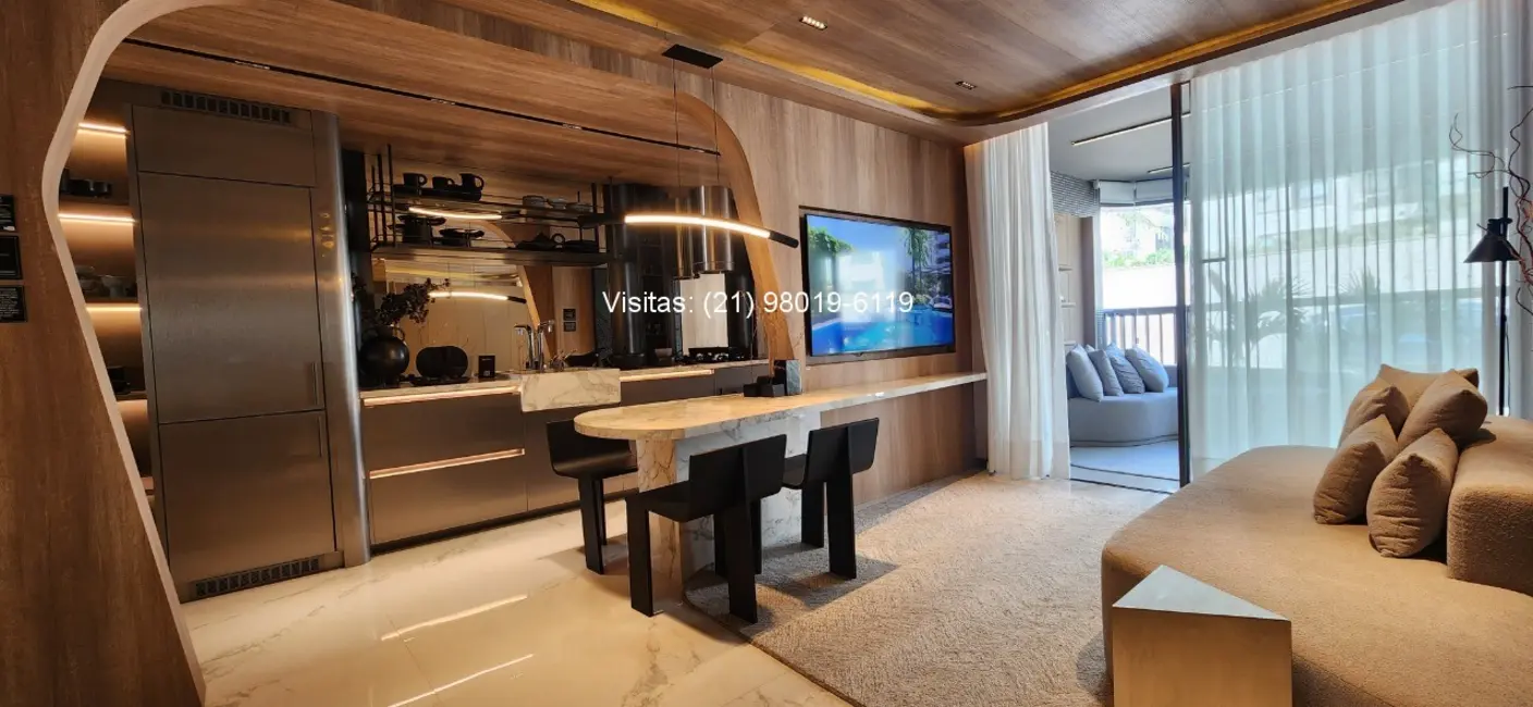 Apartamento com 2 quartos à venda, 85m2 em Barra da Tijuca, Rio De Janeiro - RJ - imagem 3 Foto 3 de Apartamento com 2 quartos à venda, 85m2 em Barra da Tijuca, Rio De Janeiro - RJ