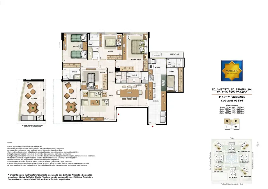 Foto 2 de Apartamento com 4 quartos à venda, 143m2 em Rio De Janeiro - RJ