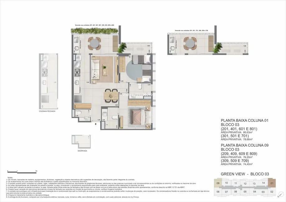 Foto 4 de Apartamento com 2 quartos à venda, 80m2 em Barra da Tijuca, Rio De Janeiro - RJ