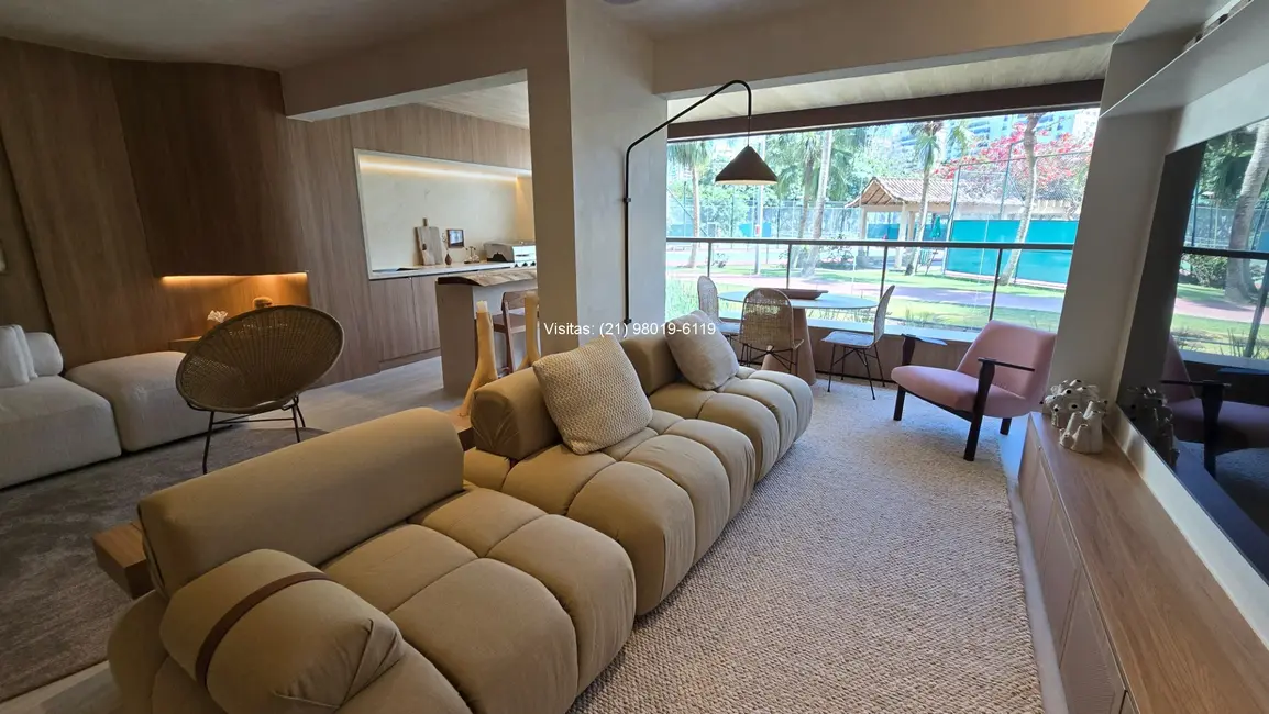 Apartamento com 4 quartos à venda, 203m2 em Barra da Tijuca, Rio De Janeiro - RJ - imagem 8 Foto 8 de Apartamento com 4 quartos à venda, 203m2 em Barra da Tijuca, Rio De Janeiro - RJ