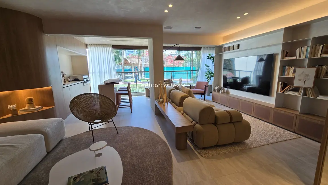 Apartamento com 4 quartos à venda, 203m2 em Barra da Tijuca, Rio De Janeiro - RJ - imagem 5 Foto 5 de Apartamento com 4 quartos à venda, 203m2 em Barra da Tijuca, Rio De Janeiro - RJ