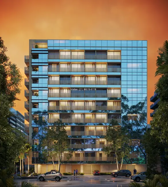 Apartamento com 3 quartos à venda, 74m2 em Laranjeiras, Rio De Janeiro - RJ - imagem 3 Foto 3 de Apartamento com 3 quartos à venda, 74m2 em Laranjeiras, Rio De Janeiro - RJ