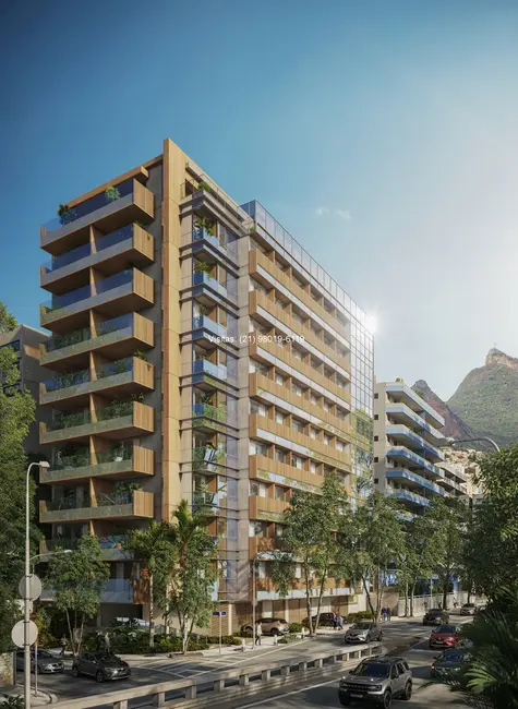 Apartamento com 2 quartos à venda, 62m2 em Laranjeiras, Rio De Janeiro - RJ - imagem 3 Foto 3 de Apartamento com 2 quartos à venda, 62m2 em Laranjeiras, Rio De Janeiro - RJ