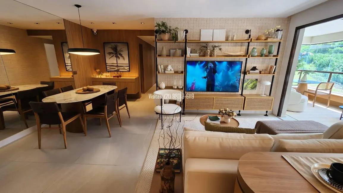 Apartamento com 3 quartos à venda, 123m2 em Barra da Tijuca, Rio De Janeiro - RJ - imagem 8 Foto 8 de Apartamento com 3 quartos à venda, 123m2 em Barra da Tijuca, Rio De Janeiro - RJ