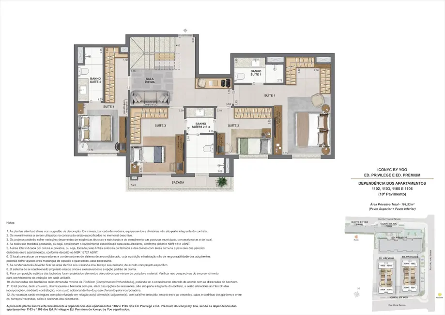 Foto 3 de Apartamento com 3 quartos à venda, 191m2 em Botafogo, Rio De Janeiro - RJ