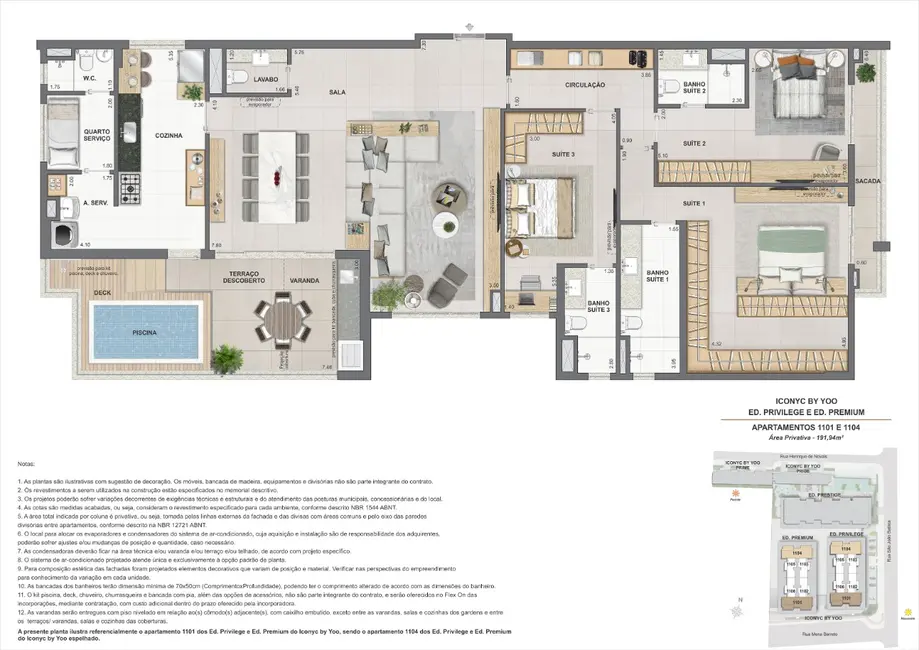 Foto 2 de Apartamento com 3 quartos à venda, 191m2 em Botafogo, Rio De Janeiro - RJ