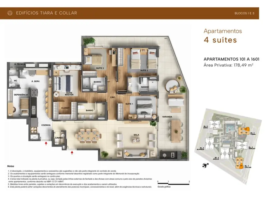 Foto 2 de Apartamento com 4 quartos à venda, 178m2 em Rio De Janeiro - RJ