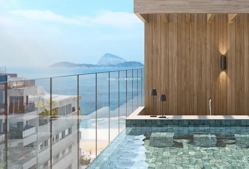 Foto 3 de Apartamento com 1 quarto à venda, 33m2 em Leblon, Rio De Janeiro - RJ