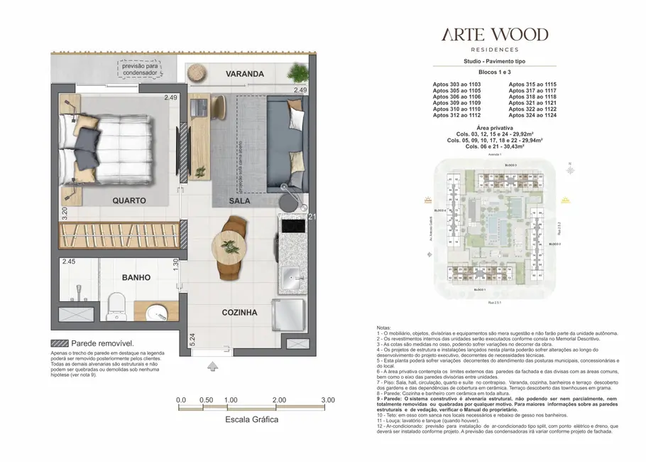 Foto 2 de Apartamento com 1 quarto à venda, 30m2 em Rio De Janeiro - RJ