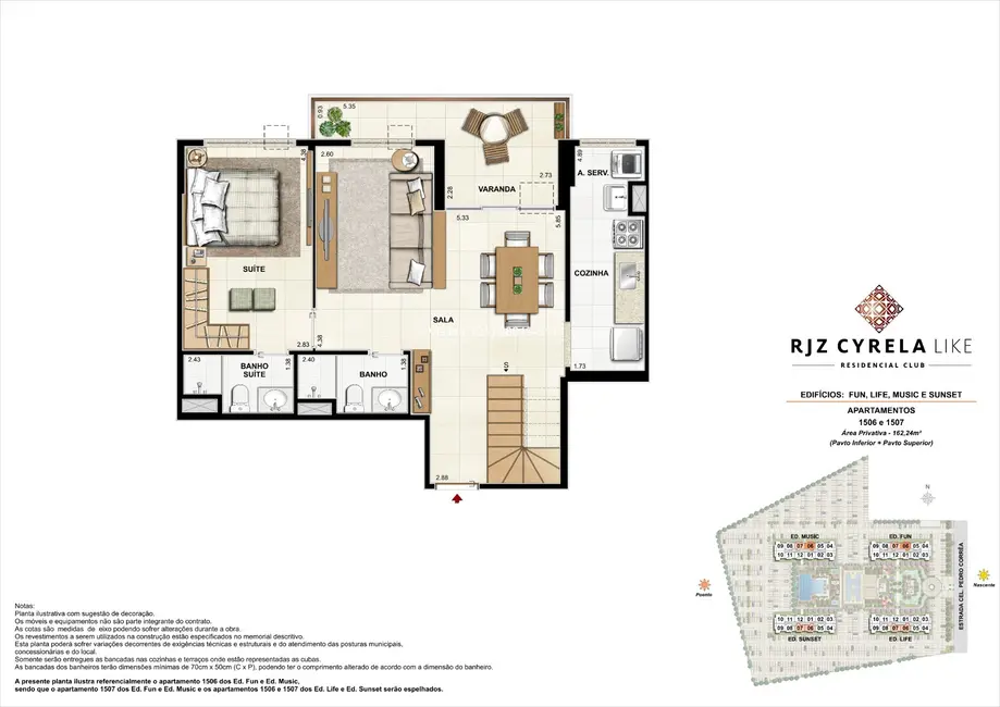 Foto 3 de Apartamento com 3 quartos à venda, 163m2 em Rio De Janeiro - RJ