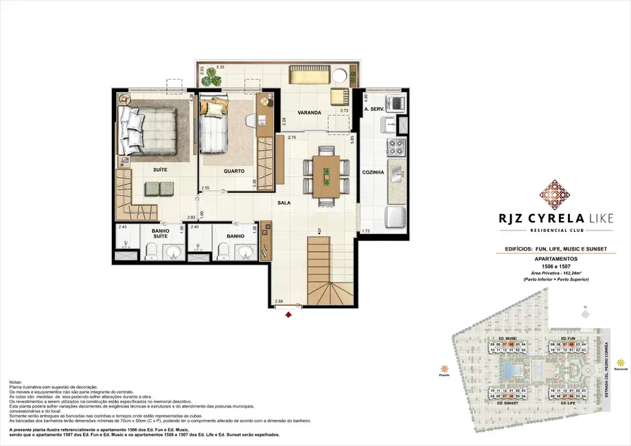 Foto 2 de Apartamento com 3 quartos à venda, 162m2 em Rio De Janeiro - RJ
