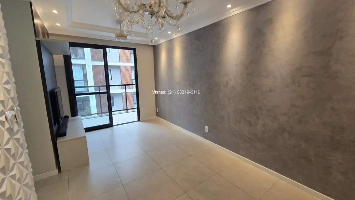 Foto 3 de Apartamento com 3 quartos à venda, 69m2 em Tanque, Rio De Janeiro - RJ