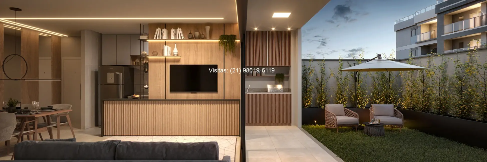 Apartamento com 3 quartos à venda, 148m2 em Barra da Tijuca, Rio De Janeiro - RJ - imagem 6 Foto 6 de Apartamento com 3 quartos à venda, 148m2 em Barra da Tijuca, Rio De Janeiro - RJ