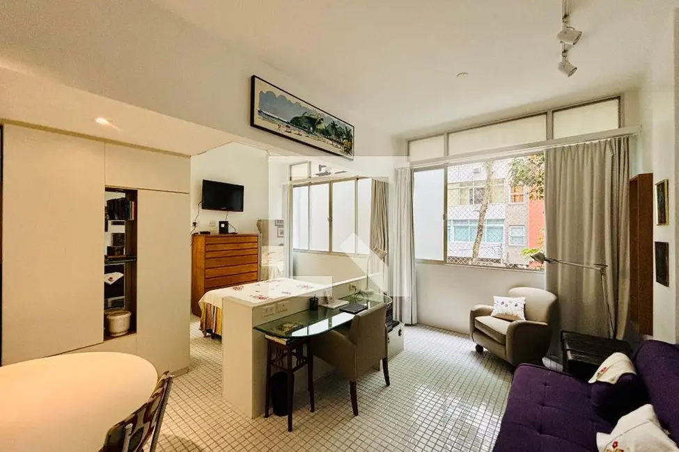Apartamento com 1 quarto à venda, 58m2 em Leblon, Rio De Janeiro - RJ - imagem 2 Foto 2 de Apartamento com 1 quarto à venda, 58m2 em Leblon, Rio De Janeiro - RJ