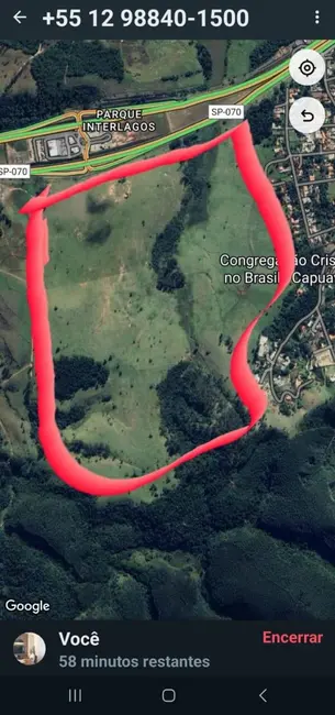 Terreno / Lote à venda, 1351000m2 em Sao Jose Dos Campos - SP - imagem 1 Foto 1 de Terreno / Lote à venda, 1351000m2 em Sao Jose Dos Campos - SP