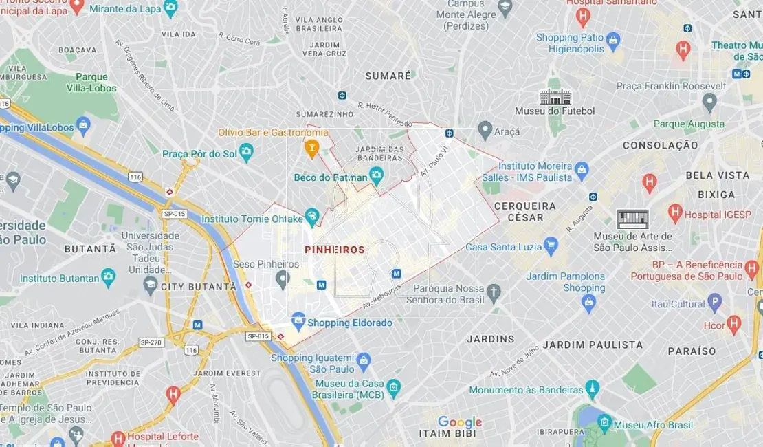 Foto 1 de Terreno / Lote à venda, 600m2 em Pinheiros, São Paulo - SP