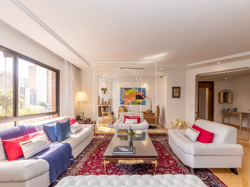 Foto 9 de Apartamento com 4 quartos à venda e para alugar, 272m2 em Campo Belo, São Paulo - SP