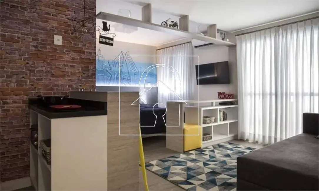 Foto 2 de Apartamento com 1 quarto para alugar, 35m2 em Campo Belo, São Paulo - SP