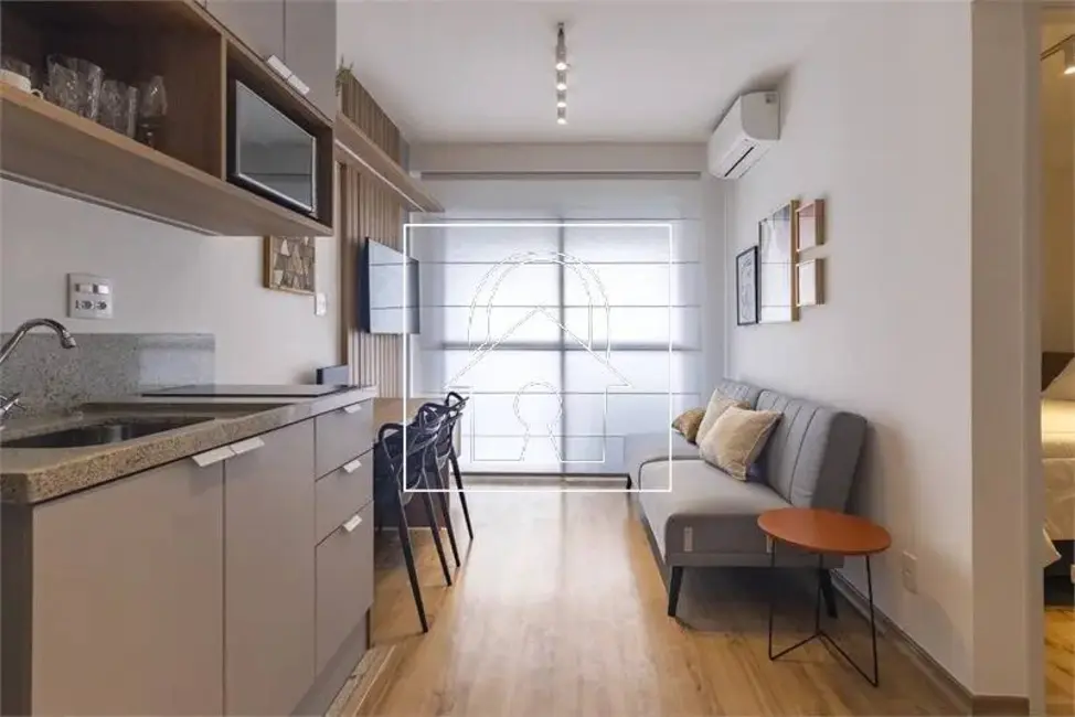 Foto 1 de Apartamento com 1 quarto para alugar, 31m2 em Moema, São Paulo - SP