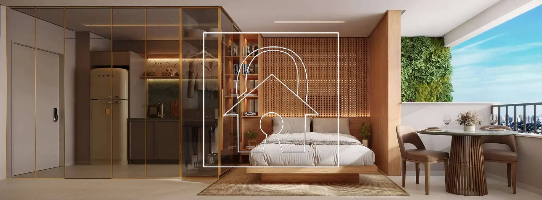 Apartamento com 1 quarto à venda, 34m2 em Vila Nova Conceição, São Paulo - SP - imagem 7 Foto 7 de Apartamento com 1 quarto à venda, 34m2 em Vila Nova Conceição, São Paulo - SP