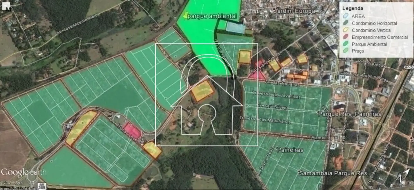 Foto 6 de Terreno / Lote à venda, 14590m2 em Parque Jardim Europa, Bauru - SP