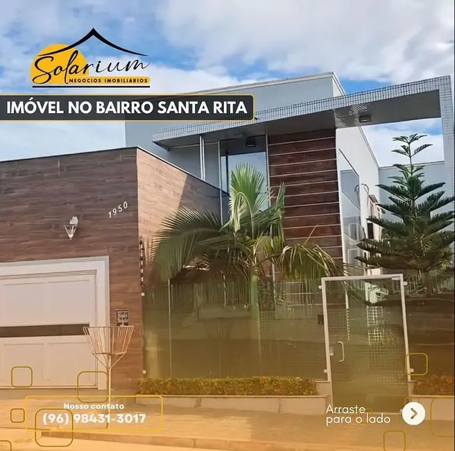 Foto 1 de Casa com 4 quartos à venda, 250m2 em Santa Rita, Macapa - AP