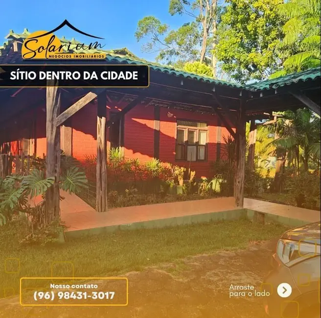 Foto 1 de Chácara com 4 quartos à venda e para alugar, 14000m2 em Jardim Marco Zero, Macapa - AP