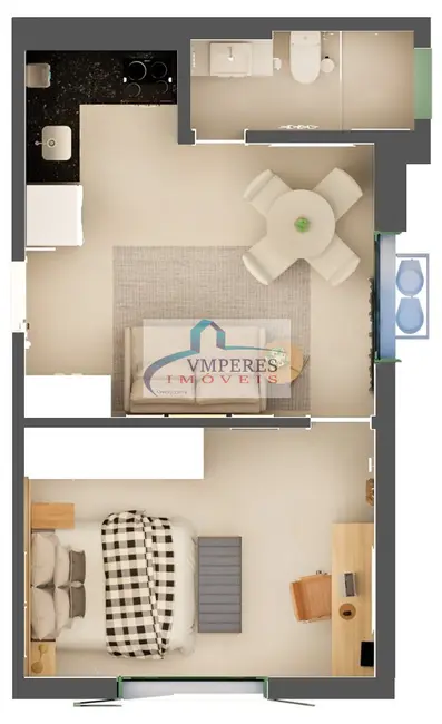 Foto 2 de Apartamento com 1 quarto à venda, 36m2 em Copacabana, Rio De Janeiro - RJ