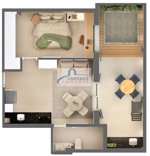 Foto 1 de Apartamento com 1 quarto à venda, 58m2 em Copacabana, Rio De Janeiro - RJ