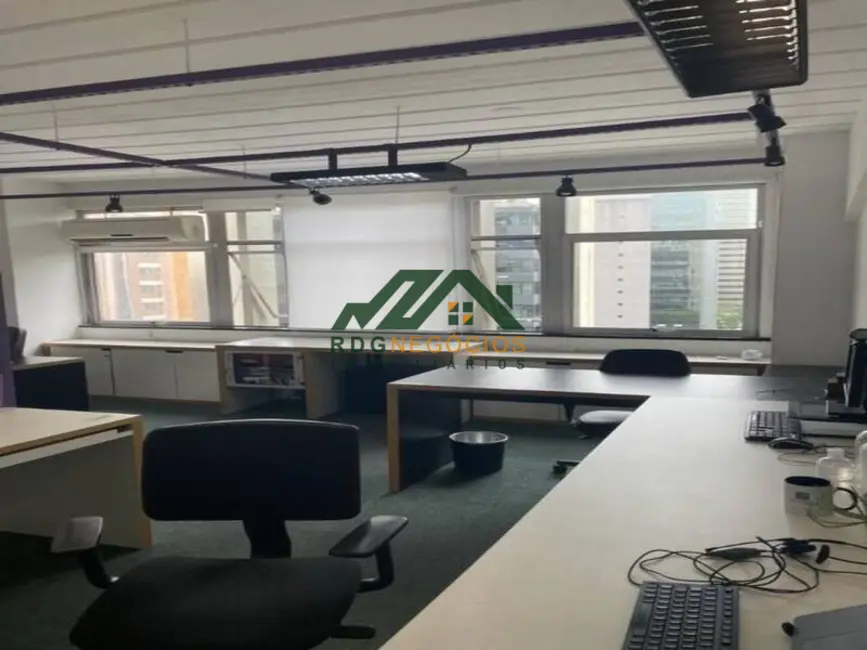Foto 1 de Sala Comercial para alugar, 117m2 em Cidade Monções, São Paulo - SP