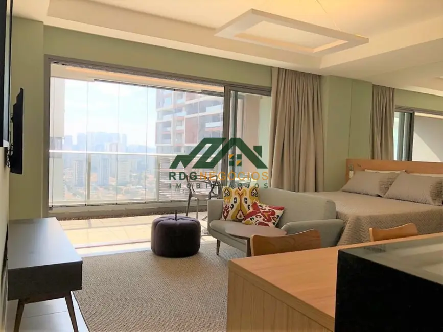 Foto 1 de Apartamento com 1 quarto à venda, 44m2 em Brooklin Paulista, São Paulo - SP