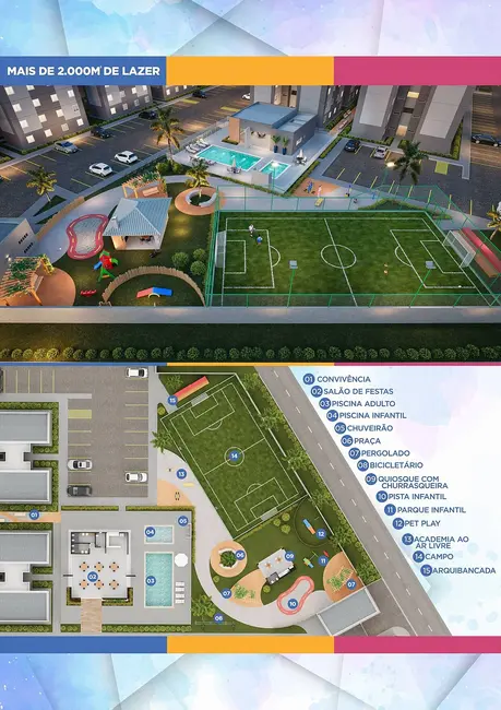 Apartamento com 2 quartos à venda em Papagaio, Feira De Santana - BA - imagem 6 Foto 6 de Apartamento com 2 quartos à venda em Papagaio, Feira De Santana - BA