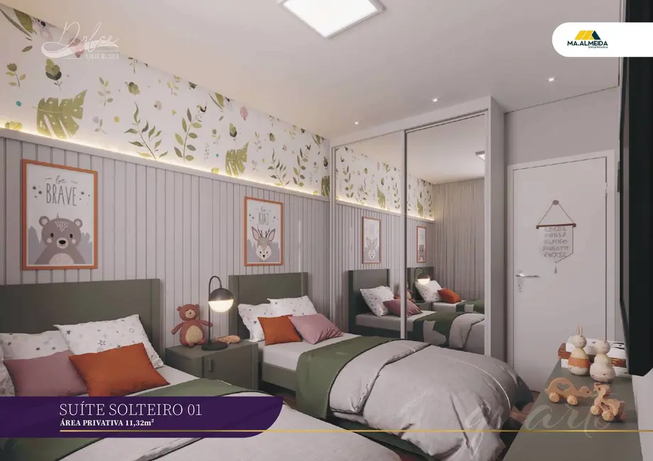 Apartamento com 3 quartos à venda em Santa Mônica, Feira De Santana - BA - imagem 7 Foto 7 de Apartamento com 3 quartos à venda em Santa Mônica, Feira De Santana - BA