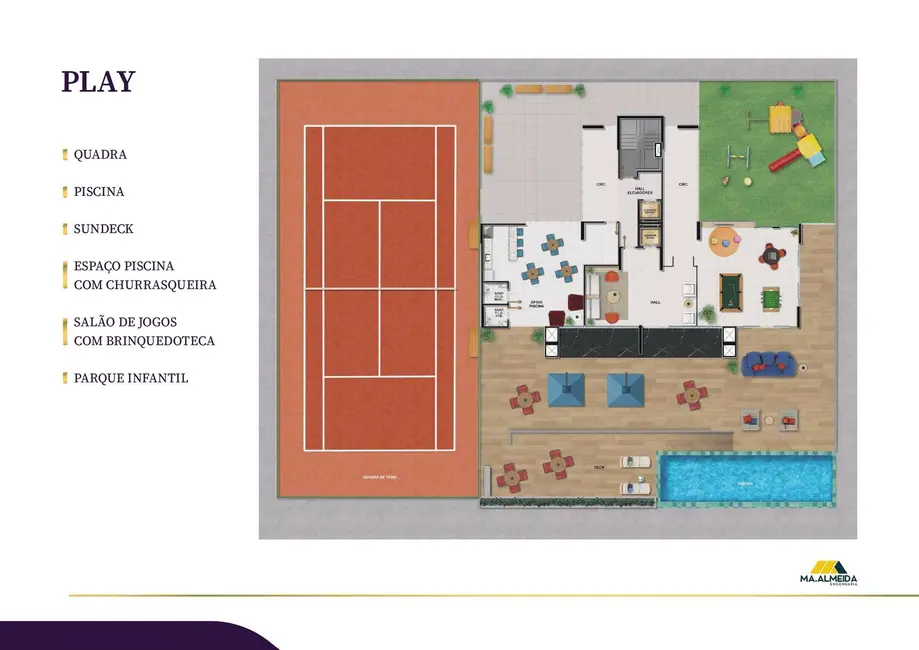 Apartamento com 3 quartos à venda em Santa Mônica, Feira De Santana - BA - imagem 8 Foto 8 de Apartamento com 3 quartos à venda em Santa Mônica, Feira De Santana - BA