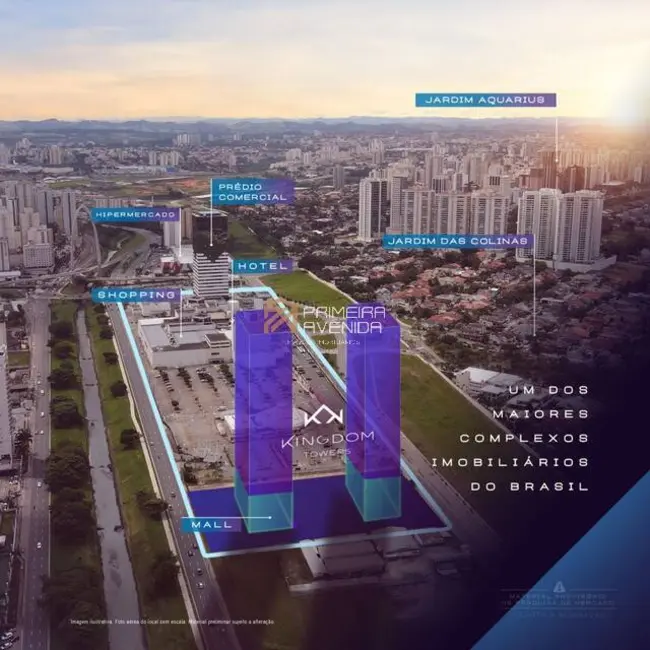 Foto 3 de Apartamento com 2 quartos à venda, 60m2 em Sao Jose Dos Campos - SP