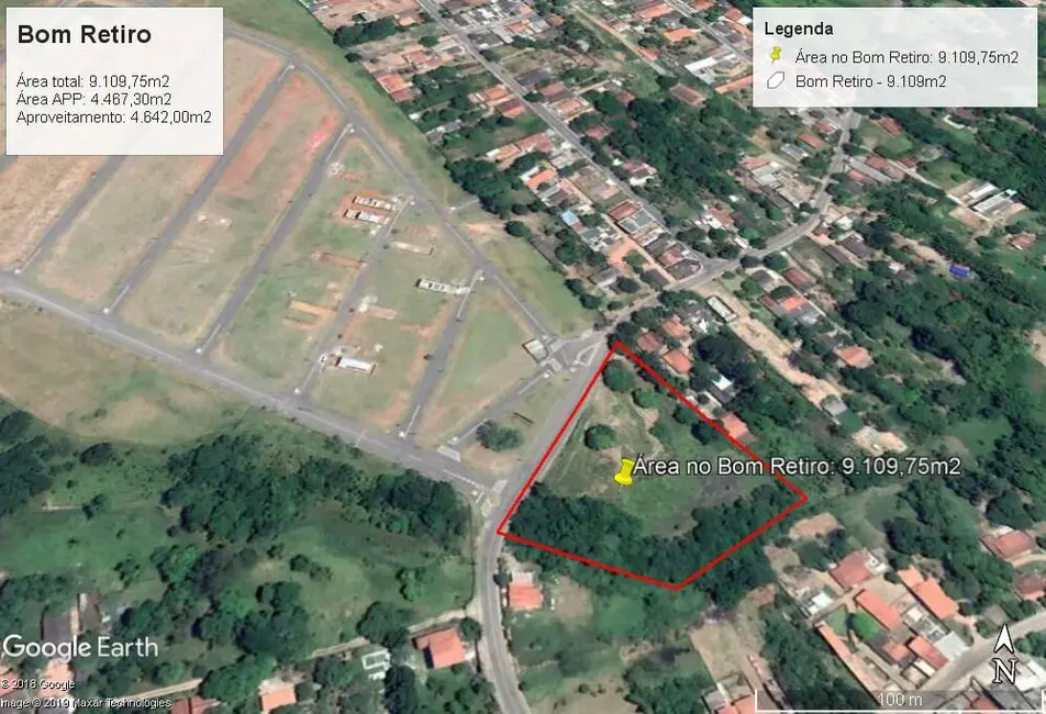 Foto 1 de Terreno / Lote à venda, 9100m2 em Sao Jose Dos Campos - SP