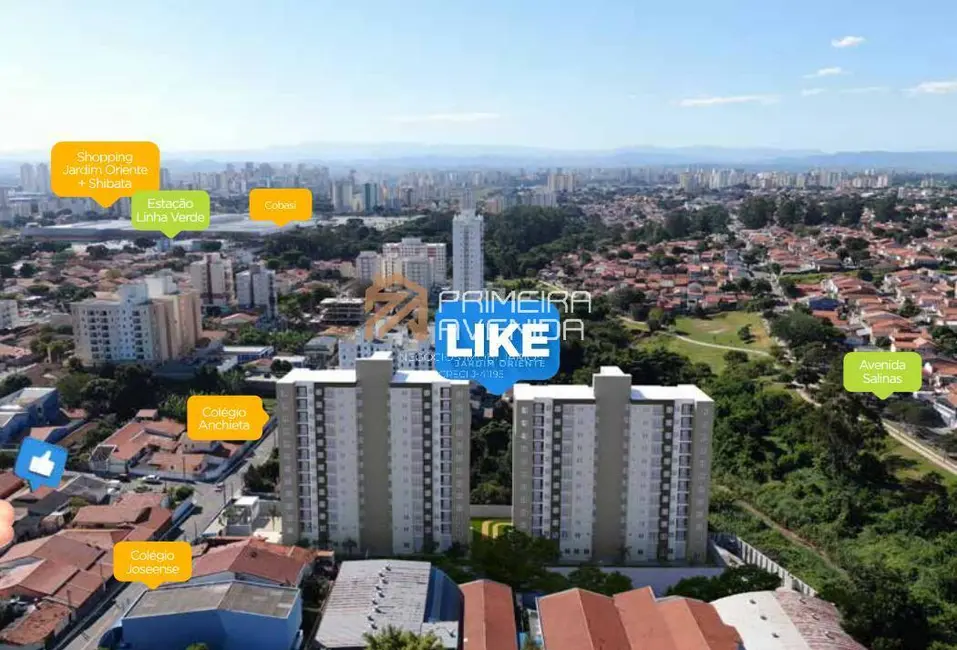 Apartamento com 2 quartos à venda, 50m2 em Sao Jose Dos Campos - SP - imagem 1 Foto 1 de Apartamento com 2 quartos à venda, 50m2 em Sao Jose Dos Campos - SP