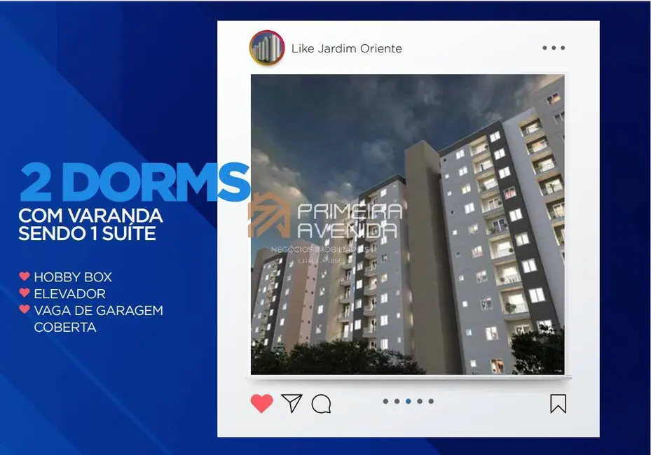 Apartamento com 2 quartos à venda, 50m2 em Sao Jose Dos Campos - SP - imagem 3 Foto 3 de Apartamento com 2 quartos à venda, 50m2 em Sao Jose Dos Campos - SP