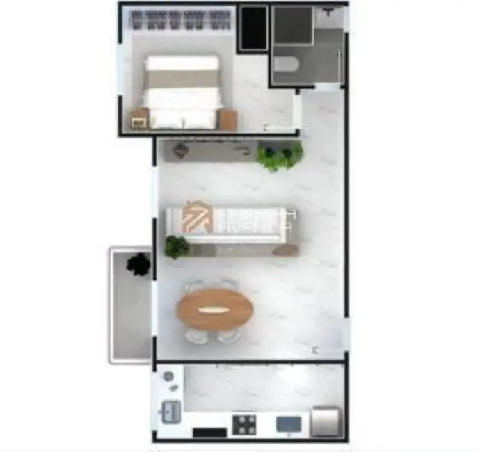 Apartamento com 2 quartos à venda, 52m2 em Sao Jose Dos Campos - SP - imagem 9 Foto 9 de Apartamento com 2 quartos à venda, 52m2 em Sao Jose Dos Campos - SP