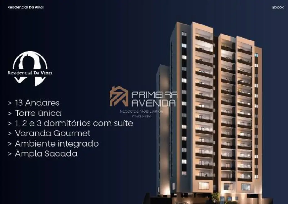 Foto 3 de Apartamento com 3 quartos à venda, 42m2 em Sao Jose Dos Campos - SP