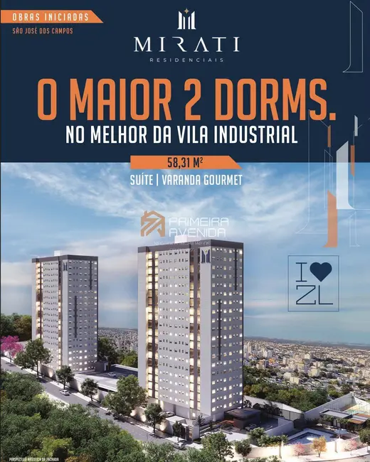Foto 1 de Apartamento com 3 quartos à venda e para alugar, 87m2 em Sao Jose Dos Campos - SP