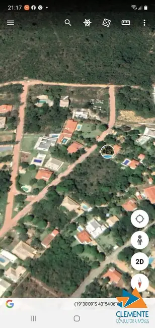 Foto 3 de Terreno / Lote à venda, 1000m2 em Lagoa Santa - MG